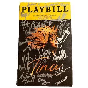 The Tina Turner Musical Cast Signed April 2022 Playbill (Obi Melekwe, Burroughs)